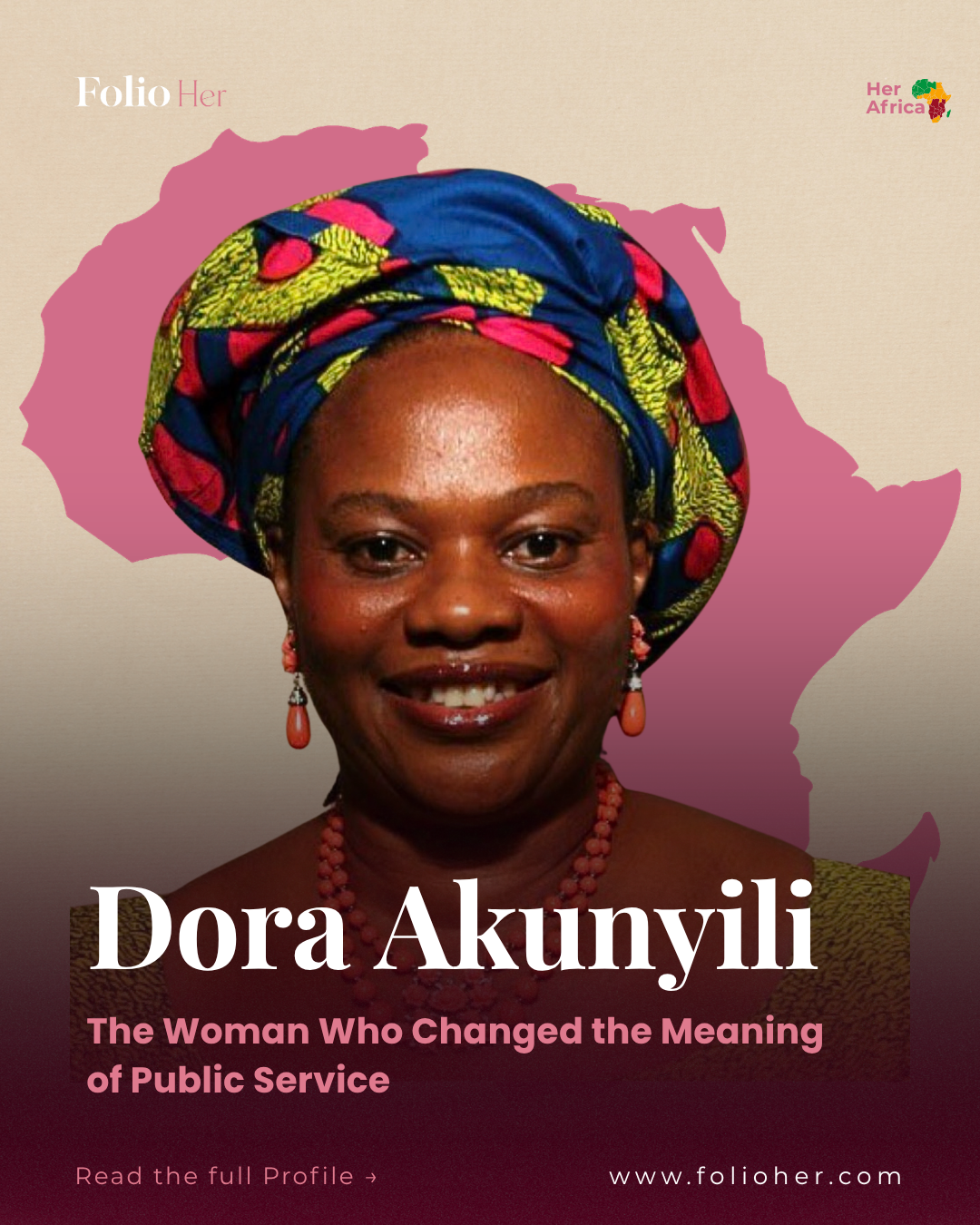 Dora Akunyili, Pharmacist and public servant